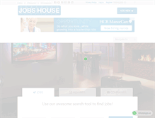 Tablet Screenshot of jobs-house.com